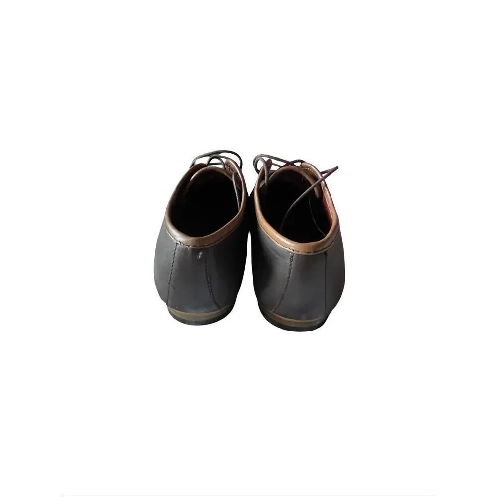 Hell for Leather Mens Dark Brown Lace Up Dress Oxford Leather Shoes Size 9